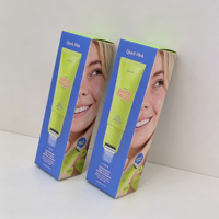 Boîte à double insert avec pelliculage mat, impression couleur intégrale, emballage pour fabricants de produits cosmétiques et de soins de la peau