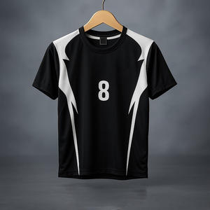 Uniforme de football en polyester pour adultes, vêtements de sport, séchage rapide, antibactérien, sublimation de haute qualité, uniforme de football uni - Product Image 4