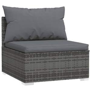 Ensemble de salon de jardin gris anthracite - Product Image 4