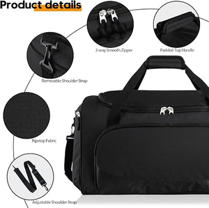 Heavy Duty Tactical Cordura <b>Duffle</b> <b>Bag</b> - <b>Military</b> Style Travel Luggage - Waterproof Outdoor Sports <b>Bag</b> for Men - Product Image 6