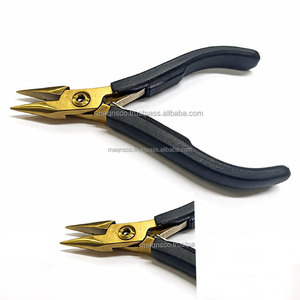 Professional Chain Nose Pliers High Carbon Steel Jewelry Making Tool Precision Smooth Jaw Pliers with Ergonomic TPR Grip OEM - Product Image 5