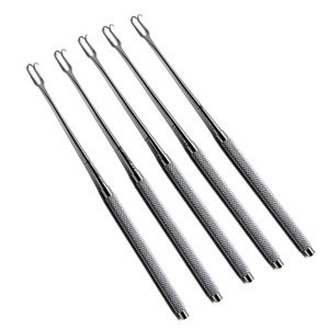 Premium Quality 5 Pcs Joseph Double Skin Hook Micro Surgery Plastic surgery German Stainless Steel Manual Surgical <b>Instruments</b> - Product Image 1