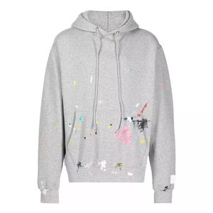 Sudaderas con Capucha Unisex al por Mayor, 100% Algodón, Lisas, con Impresión de Logotipo Personalizado, Sudaderas Casuales de Moda - Product Image 4