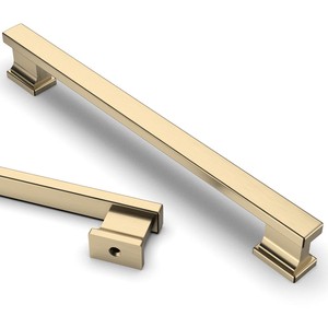Brass Cabinet Handles Wholesale | Modern <b>Drawer</b> <b>Pulls</b> India | Bulk Handles - Product Image 1