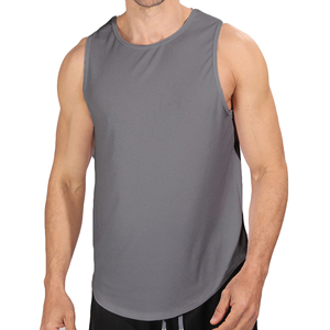 Débardeur de sport pour homme à séchage rapide, personnalisable, pour entraînement, OEM ODM, fabricant de vêtements de sport, vente en gros pour hommes - Product Image 2