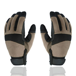 Guantes de Trabajo de Cuero con Costuras de Alta Calidad, Guantes de Seguridad Industriales Duraderos con Palma de Cuero, Logotipo y Color Personalizados - Product Image 3