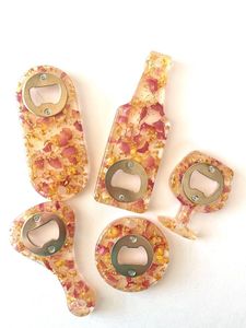 Luxury Handmade Resin Bottle Opener With Gold <b>Foil</b> Decoration For <b>Kitchen</b> Bar And Restaurant Accessories - Product Image 5