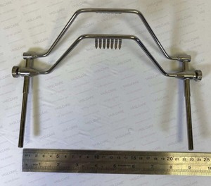 Retractor de Tiroides Mahorner de 10.5 Pulgadas – Retractor de Cuello Autoajustable de Acero Inoxidable – 7 Puntas de 15x32 mm, Instrumentos Quirúrgicos - Product Image 6
