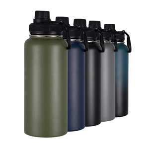 Logotipo personalizado 750 ml Botella de agua de acero inoxidable de doble pared caliente y fría - Product Image 6