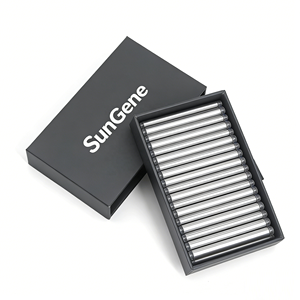 Petite boîte cadeau porte-clés personnalisée avec logo, style tiroir, en papier couché recyclable, forme rectangulaire, certifiée ISO9001, promotionnelle - Product Image 2