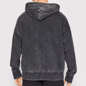 Sudadera con Capucha de Manga Larga, Estilo Lavado Ácido, Corte Regular, Personalizada, Ropa Urbana de Invierno, Ecológica - Product Image 3