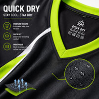 Kaos Voli Kustom V-neck Personalisasi Sublimasi Maglia Pallavolo Produsen Berpengalaman 20 Tahun Layanan OEM Profesional