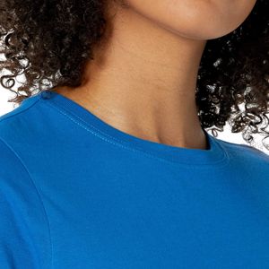 Nueva Camiseta Corta de Invierno de la Mejor Calidad para Mujer, con Logotipo Personalizado, Talla Grande, 100% Algodón, Felpa, Transpirable, Ecológica, Informal - Product Image 2