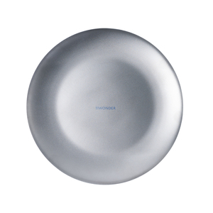 Plato Redondo Bajo de Titanio Puro Edición Floral - Product Image 3