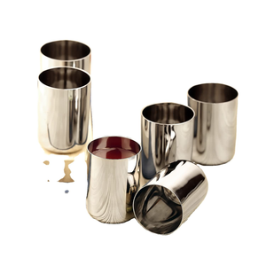 Customized Logo Gold Finished Stainless Steel Eco-Friendly Julep <b>Cup</b> with Hot/<b>Cold</b> Insulation Classic Design for Parties - Product Image 2