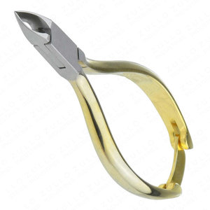 Coupe-cuticules professionnel en acier inoxydable de qualité supérieure avec manche doré, outil de manucure pour éliminer les peaux mortes - Product Image 6