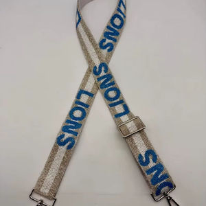 Beaded <b>Strap</b> Custom Handmade Embroidery Bag <b>Strap</b> <b>Adjustable</b> Shoulder Belt Purse <b>Strap</b> - Product Image 3