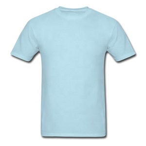 T-shirt en coton noir uni à manches courtes et col rond pour homme, coupe classique, logo formel sur le devant, tissu tricoté écologique - Product Image 6