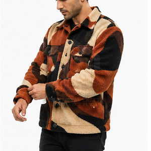 <b>Top</b> Selling Men's Winter Hair on <b>Leather</b> Jacket Soft Material Breathable Modern Style Outdoor Wear - Product Image 3