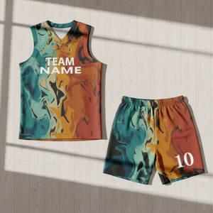 Camiseta de Baloncesto Reversible, Uniformes de Baloncesto Reversibles - Product Image 1