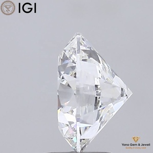 Diamante cultivado en laboratorio CVD de 9.87 mm, corte redondo, color E, claridad VVS1, 3.50 quilates, certificado IGI, para anillo de obra maestra de lujo. - Product Image 3