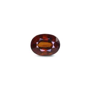 Premium Natural Hessonite Gomed 6.1 Carat Oval Cut Loose Gemstone for Fine Jewelry - Product Image 1