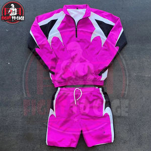 Ensemble de survêtement décontracté pour homme en tissu polyester respirant à mémoire de forme coupe-vent, manches longues, automne - Product Image 2