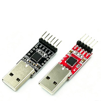 Module CP2102 USB vers TTL, module USB vers port série, téléchargeur UART avec câble DuPont CH340 FT232 PL2303 UART