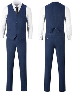 Latest New Trending Business Men's Suit Groomsmen Blazer Fashion Man Clothes Tuxedo Suit Set <b>Pant</b> Coat for Sale Reasonable Price - Product Image 3