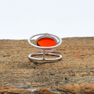 Red Onyx <b>Ring</b> 925 Sterling Silver Handmade Red Onyx <b>Ring</b> Anniversary Wedding Party Wear Gift - Product Image 3