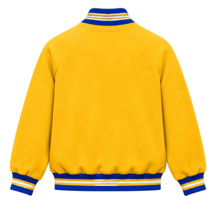 เสื้อแจ็คเก็ตบอมเบอร์ผู้หญิงแบบสั่งทำพิเศษ Sigma Gamma Rho สำหรับชมรมนักศึกษากรีก ซิปด้านหน้า เสื้อคลุมลำลองทันสมัย แจ็คเก็ตแฟชั่น OEM ODM - Product Image 2