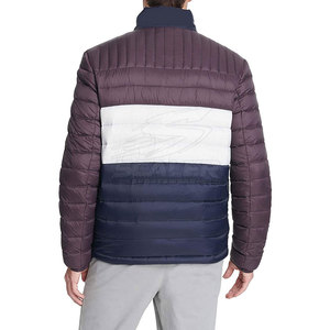 Chaqueta de Invierno Acolchada Casual para Hombre, Diseño Moderno Personalizable, Cuello Alto, Transpirable, Poliéster/Nailon, Color y Talla Personalizables - Product Image 2