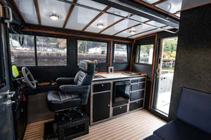 Venta al por Mayor de Catamarán de Aluminio Kinocean, Diseño de Doble Casco, Barco de Pesca con Cabina de Aluminio de Grado Marino, Eficiente en Consumo de Combustible - Product Image 3