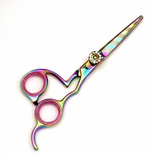 Ciseaux de barbier professionnels en acier inoxydable de haute qualité pour la coiffure et la coupe de cheveux en salon, vente en gros - Product Image 4