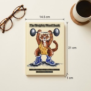 Original Design ZS-PC0052 The Weighty Word Book Educational Vocabulary Journal Custom Wholesale <b>A5</b> <b>Notebook</b> for Online Retailers - Product Image 3