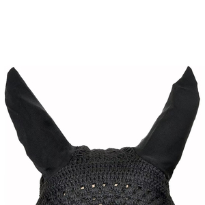 EquiGuard Horse Ear Shield <b>Fly</b> Protection Bonnet Polycotton Mesh Ear Hood Custom Design Equestrian Riding Gear - Product Image 3