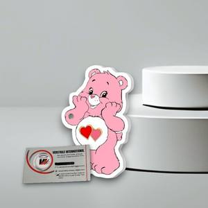 แผ่นแม่เหล็กติดขนตาปลอมรูปหัวใจดอกไม้ประดับเพชรสีชมพู สำหรับช่างต่อขนตา ทำจากอะคริลิคแบบกำหนดเอง เป็นมิตรกับสิ่งแวดล้อม - Product Image 5