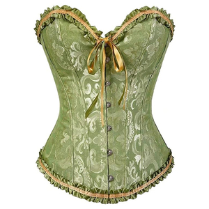 Corsés de Brocado para Mujer, Venta Directa de Fábrica, Uso en Exteriores, los Más Vendidos, Ropa de Moda, Corsé Duradero para Mujer - Product Image 1