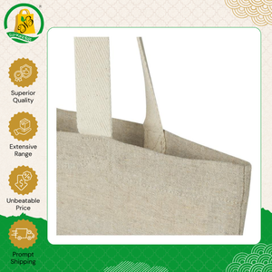 Sac fourre-tout en toile de coton biologique écologique pour femme, design élégant, haute qualité, imprimé personnalisé avec poignée intégrée - Product Image 5