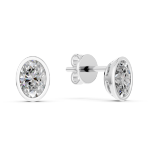 Boucles d'oreilles en or massif 9k 14k 18k 1,04 carats LGD RJC ODM OEM Fabricant éthique de bijoux fins Vente en gros EA502328 - Product Image 2
