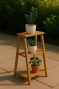 Pot de fleurs en métal de luxe pour jardin intérieur et extérieur, décoratif moderne, résistant à la rouille, conteneur pour plantes et fleurs - Product Image 3