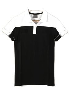 Camiseta de Golf Personalizada con Logotipo, 100% Algodón, de Alta Calidad, para Hombre, Cuello de Punto Vintage, Lisa, Teñida, con Bolsillo - Product Image 6