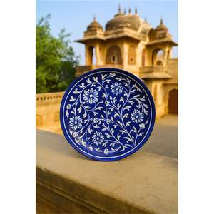 Platos Decorativos de Pared de Estilo Nórdico, Arte Mandala, Juego de Platos de Metal Esmaltado para Decoración del Hogar y Diseño de Interiores - Product Image 2