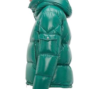 Chaqueta Acolchada Brillante Unisex, Ropa Casual para Exteriores, Chaqueta con Capucha, Chaqueta de Burbuja con Mangas Completas, Transpirable, para Invierno, al por Mayor - Product Image 4