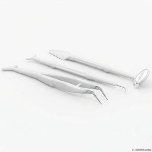 Kit de Instrumentos Dentales Desechables con Mango Ergonómico Azul, Certificado CE, Herramientas Manuales para Examen Dental - Product Image 5