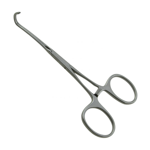 Pinza Vascular Pediátrica de Acero Inoxidable Alemán de 120 mm, Instrumento Quirúrgico Cardiovascular Manual para un Manejo Preciso de Vasos - Product Image 3