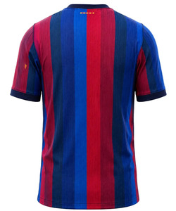 เสื้อฟุตบอลผู้ชายแบบโอเวอร์ไซส์ พิมพ์ลายด้วยความร้อนตามสั่ง ชุดทีมฟุตบอล ระบายอากาศ แห้งเร็ว สำหรับฝึกซ้อมและแข่งขัน รับผลิตแบบ OEM - Product Image 2