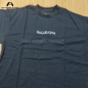 Produit en gros : T-shirt Hallelujah confectionné en tissu de coton doux et respirant, léger, durable, confortable, avec des coutures solides. - Product Image 4