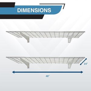 Modern <b>Wall</b> <b>Shelf</b> Decorative Floating Storage <b>Shelf</b> for Living Room Bedroom Bathroom Office - Product Image 2