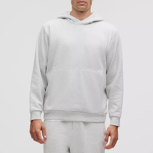 Sudadera con Capucha para Hombre, Personalizable con Logotipo, de Felpa Gruesa de Poliéster/Algodón de 400 g, Transpirable, Ecológica, Talla Grande - Product Image 1